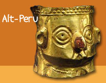 gebogene Inka-Maske